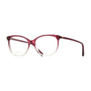 NEW GUCCI EYEGLASSES BURGUNDY WOMEN EYEWEAR GUCCI